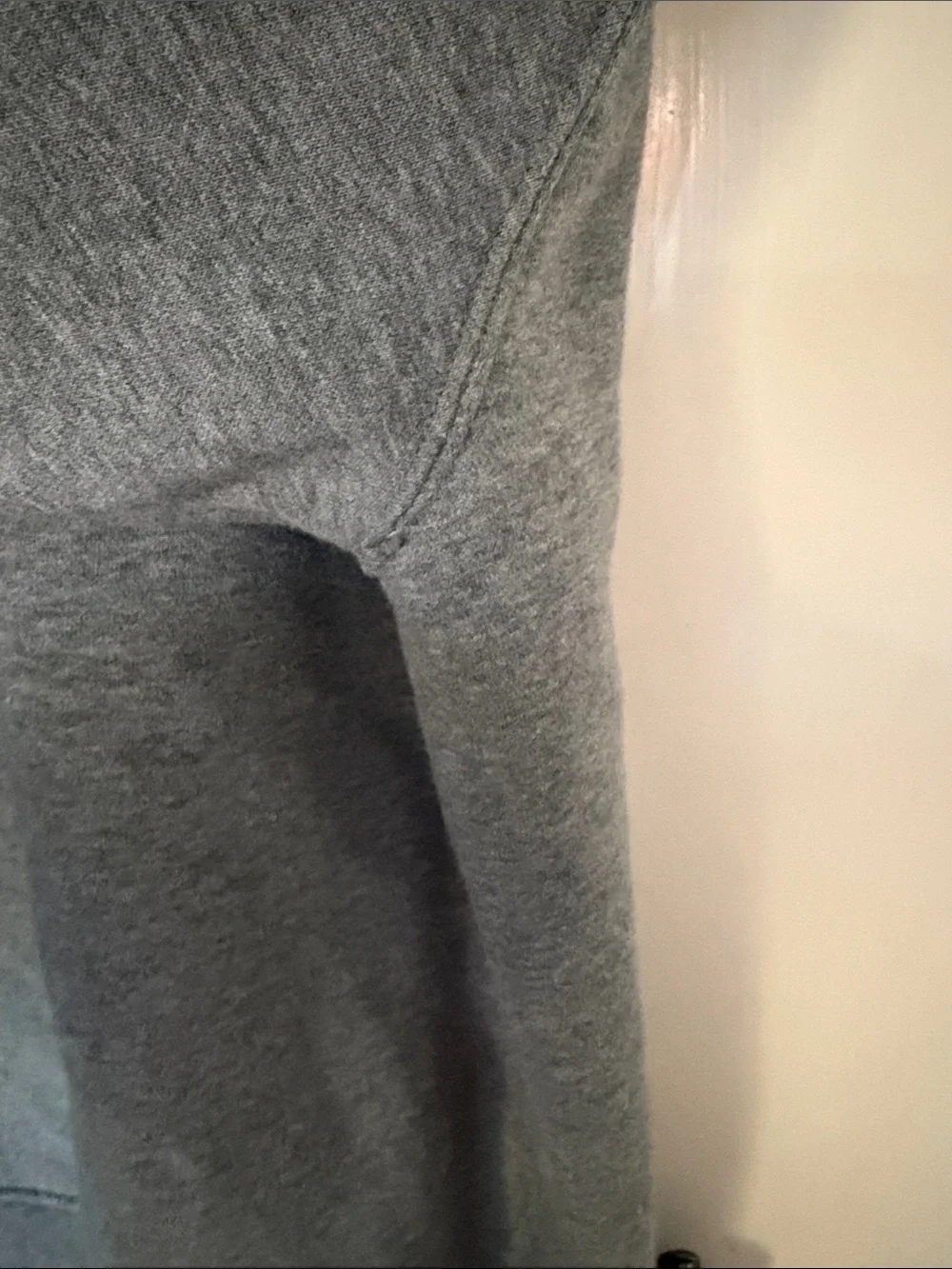 Jordan Men's Crewneck Sweatshirt - Grey with White Jumpman